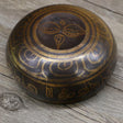 Handmade Tibetan singing bowl meditation bowl for sound healing, mindfulness, and yoga practice.