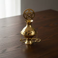 Hanging Pentagram Censer in brass