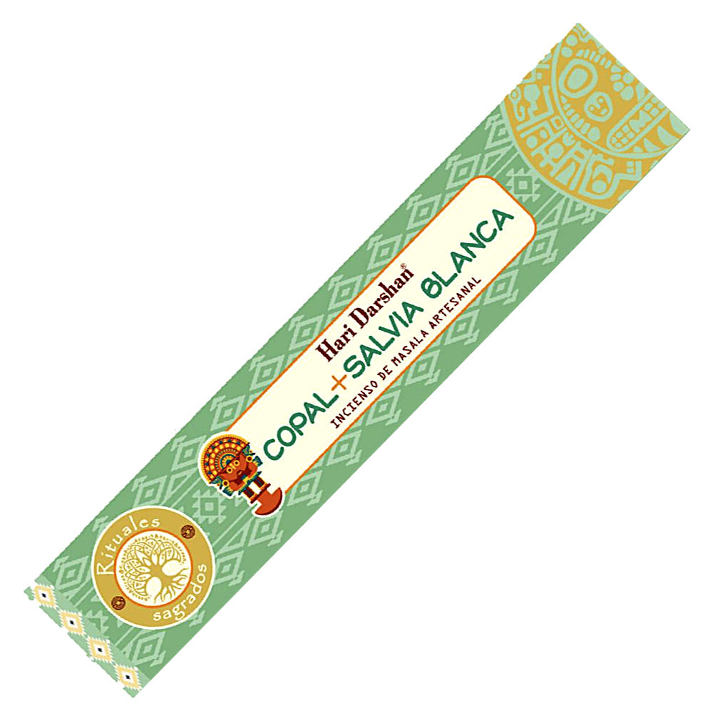 Hari Darshan Copal & White Sage Incense Sticks