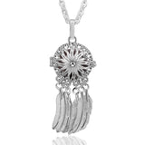 Harmony Bola Dreamcatcher boho jewelry pendant necklace for free-spirited fashion, outfit styling, and gift occasions.