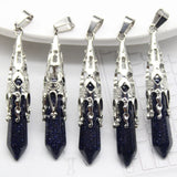 Healing stone pendulums spiritual accessory for meditation, intuitive guidance, and energy alignment.