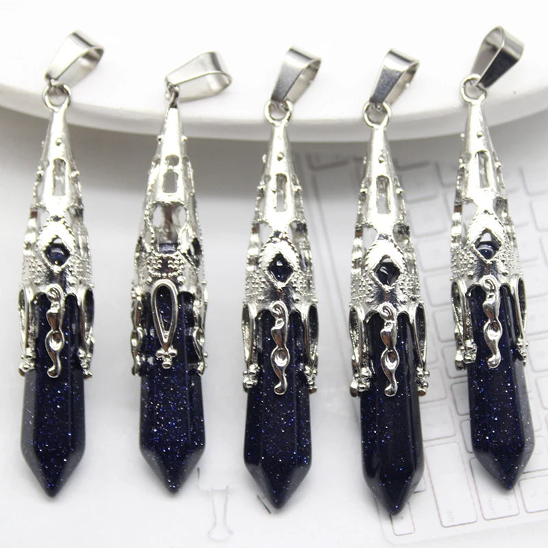 Healing stone pendulums spiritual accessory for meditation, intuitive guidance, and energy alignment.