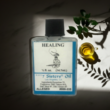 Healing Wish Oil prayer oil bottle for anointing, meditation, and healing-focused spiritual practice.