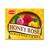 HEM Honey Rose Incense Cones