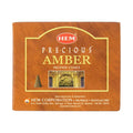 HEM Precious Amber Incense Cones