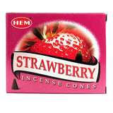 Hem Strawberry Incense Cones