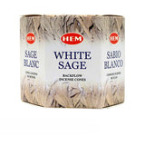 Hem White Sage Backflow Incense Cones