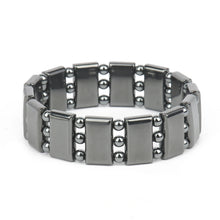 Hematite Therapy Bracelet magnetic unisex wristwear for casual daily use, layered jewelry looks, and versatile accessory styling.