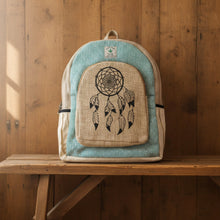 HEMP Dreamcatcher Backpack for altar and ritual use