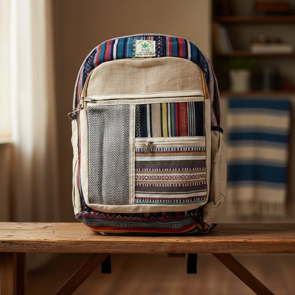HEMP Multi Color Backpack
