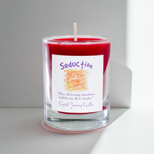Herbal Filled Soy Votive Candle Seduction candle for romance rituals, mood setting, and intention-focused spiritual practice.