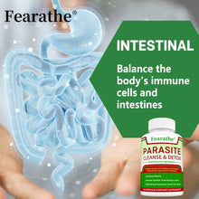 Herbal Parasite Cleanse Capsules supplement for bowel support, gut comfort, and digestive health routines.
