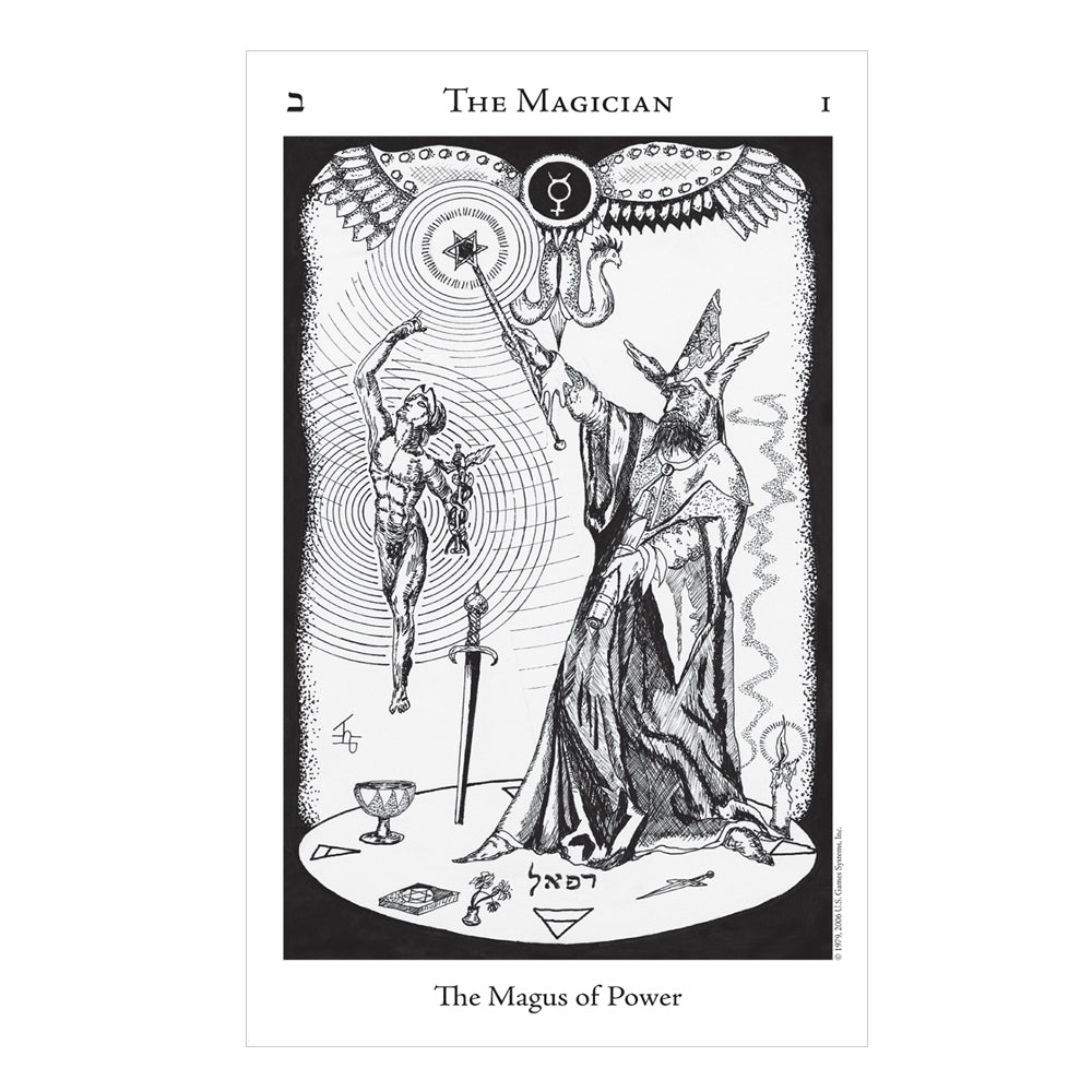 Hermetic Tarot Deck for tarot and oracle card readings