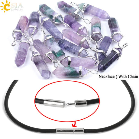 Hexagon fluorite necklace pendant for spiritual practice, energy balancing, and everyday jewelry styling.