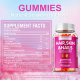 Biotin Gummies dietary supplement for supporting healthy hair, glowing skin, and stronger nails.