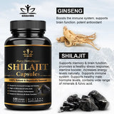 Himalaya Shilajit herbal capsules bottle for wellness routines and daily vitality support.
