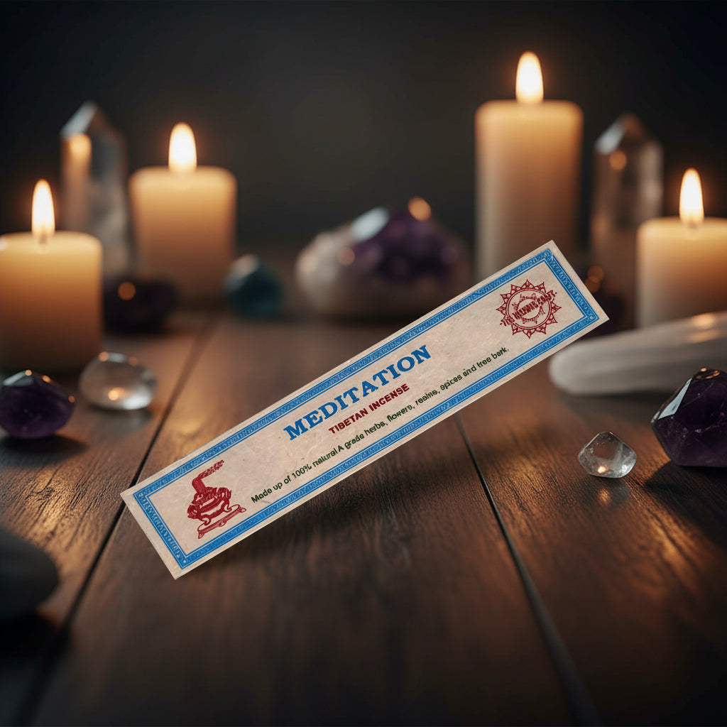 Himalayan Meditation Tibetan Incense - hand-rolled rope incense for meditation and quiet reflection