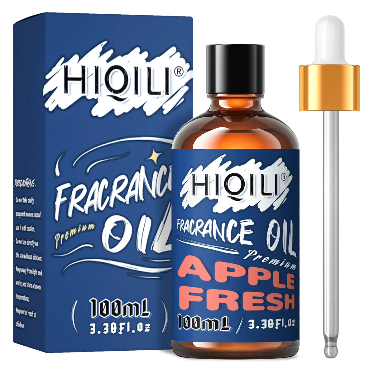 HIQILI Fresh Linen Fragrance Oil 100ml for candle making, soap, and reed diffuser projects.
