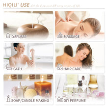HIQILI Spice Fragrance Oils Gift Set Top 6 Scents warm aromatic oils for candle making and wax melt production.