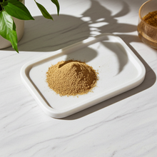 Palo Santo holy wood powder 1/2oz bag for incense making, altar work, and energy cleansing rituals.