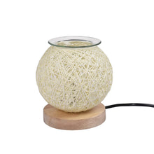 Home aroma wax warmer essential oil burner lamp for filling living spaces with fragrance and relaxing aromatherapy.