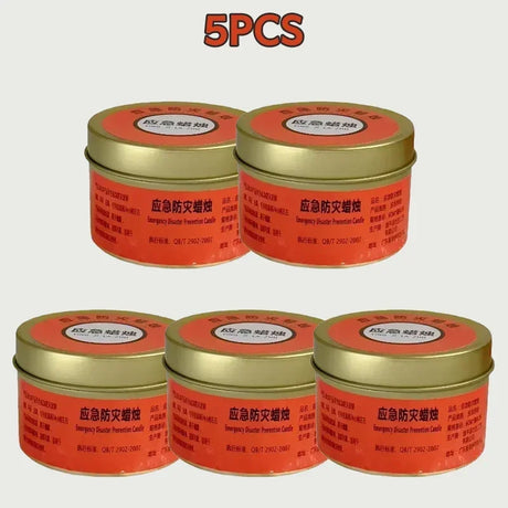 Emergency household candles backup candles for home lighting, emergency readiness, and power interruption use.
