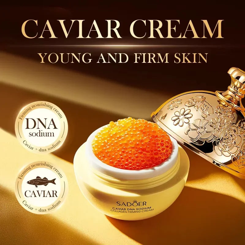 Hoygi Collagen Face Cream jar for lifting tired skin, deeply moisturizing, and helping improve skin texture with regular use.