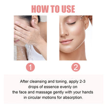 Hoygi glowing niacinamide face serum bottle for supporting a more even skin tone and boosting natural-looking radiance.
