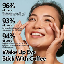 Hoygi moisturizing Snail Collagen Eye Cream Stick for reducing eye bags, refreshing tired eyes, and daily skincare use.