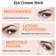 Hoygi Snail Eye Cream Stick treatment for fading fine lines, softening wrinkles, and keeping the eye area hydrated.