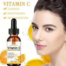 Hyaluronic acid and Vitamin C facial essence bottle for facial moisturizing, softness, and everyday skin care use.