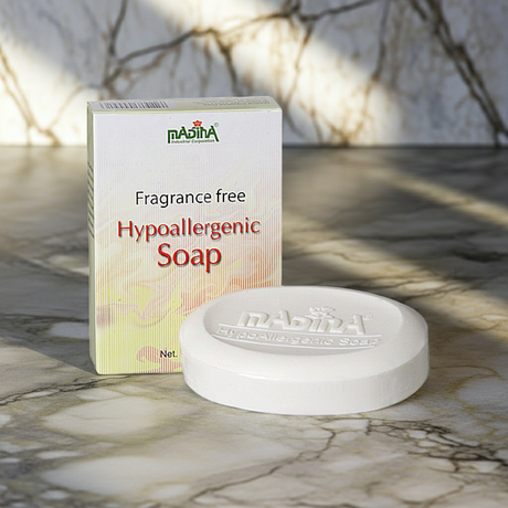 Hypoallergenic bar soap for gentle skin cleansing, bathing, and everyday sensitive skin care.