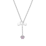 Infinite Love Purple Heart Planet Pendant jewelry charm for special occasion wear, romantic presents, and planet-inspired styling.