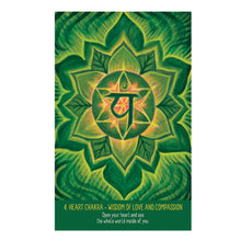 Infinite Wisdom of the Chakras Oracle Deck - sample card