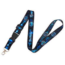 Inspirational Adjustable Lanyard - Helm of Awe design