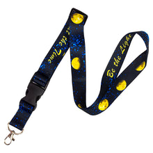 Inspirational Adjustable Lanyard - Moon Phases design