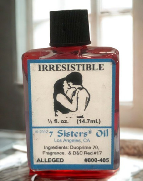 Irresistible Wish Oil bottle for manifestation, attraction, and spiritual ritual use.