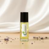 J Adore moisturizing body oil bottle for softening dry skin and everyday skincare use.
