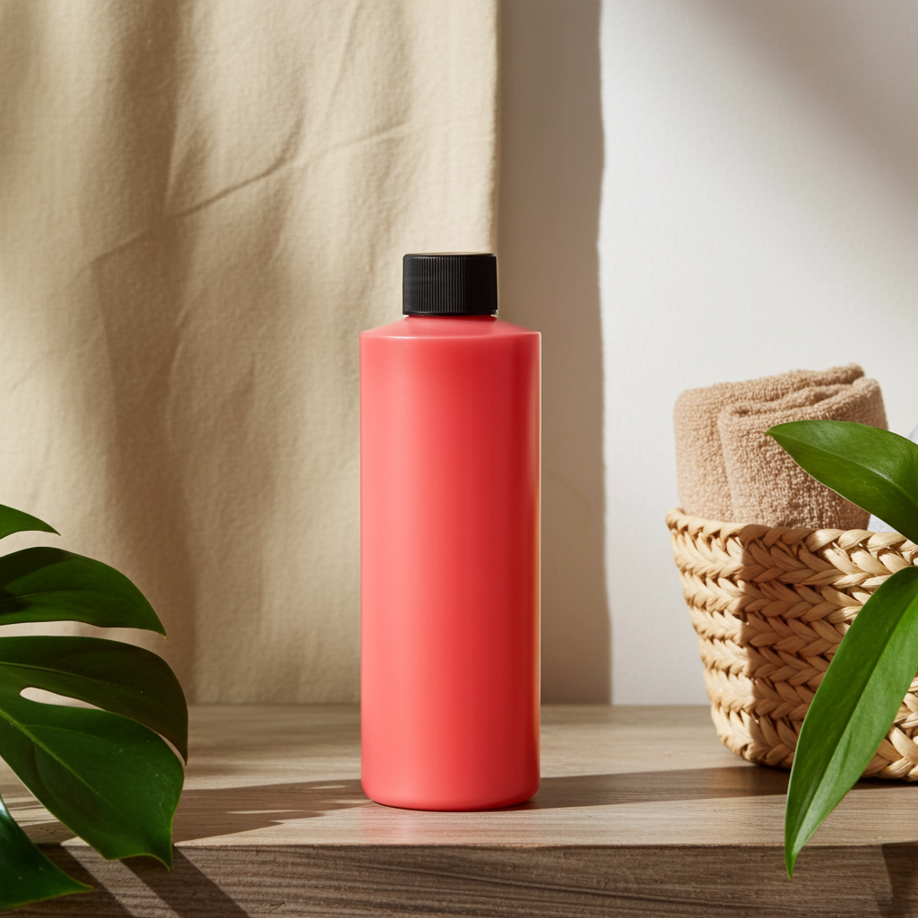 Jamaican Fruit Body Oil large bottle for softening dry skin, massage use, and everyday body moisturizing.