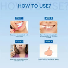 Jay-Suing Damaged Gum Repair Deep Cleaning Gel step-by-step usage instructions for daily gum care.