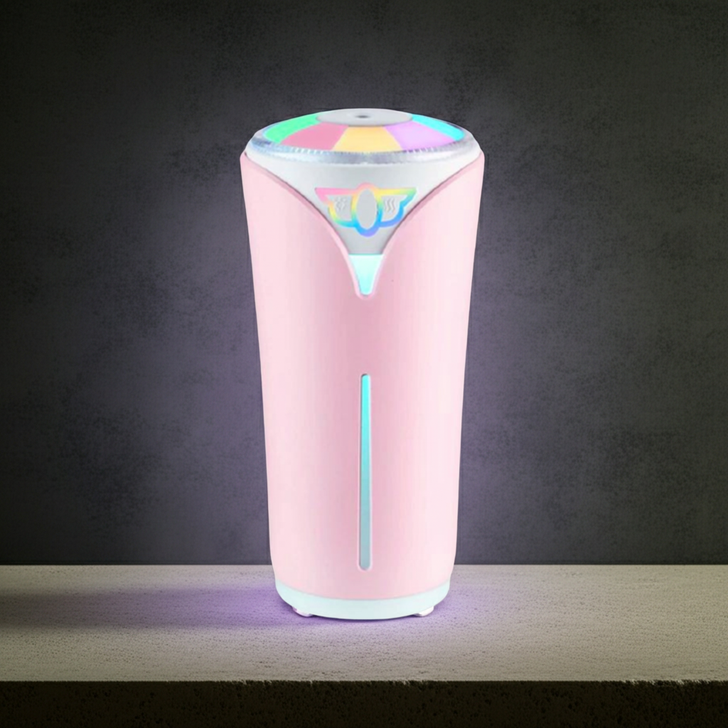 JH-512 Mini USB Humidifier 280 mL unit for bedroom humidity support, dry air relief, and regular indoor use.