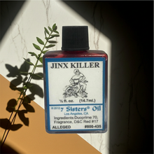 Jinx Killer Wish Oil condition oil bottle for jinx breaking, blessing work, and ceremonial use.