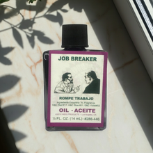 Job Breaker Wish Oil bottle for manifestation work, spiritual focus, and personal intention rituals.