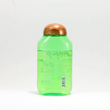 Justk Tea Tree Oil Hydrating Body Wash 350ml bottle detail with copper cap on white background.