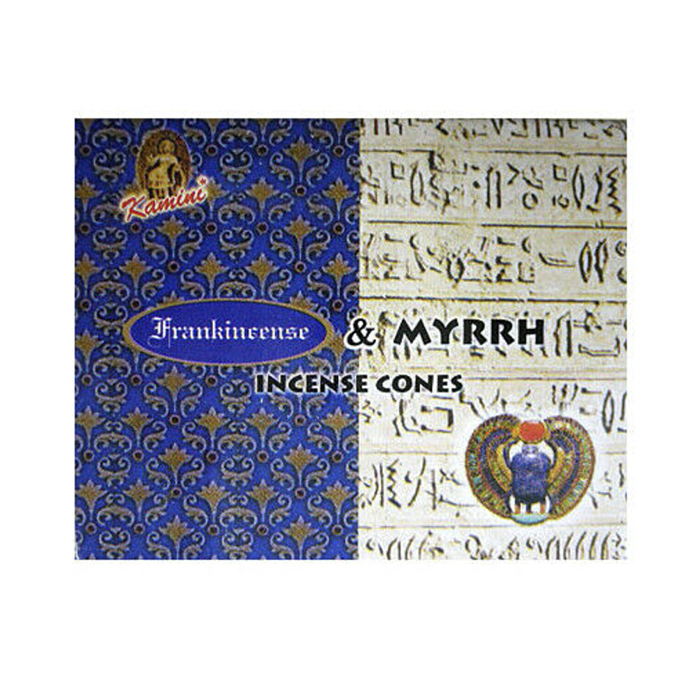 Kamini Frankincense and Myrrh Incense Cones