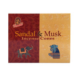 Kamini Sandal and Musk Incense Cones