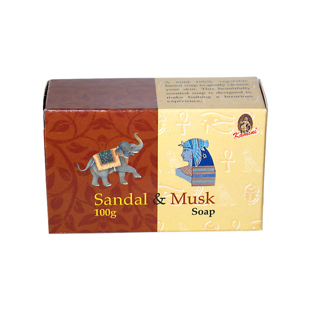 Kamini Sandal and Musk Soap 100g