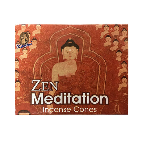 Kamini Zen Meditation Incense Cones box