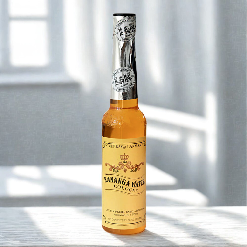 Murray & Lanman Kananga Water Cologne bottle for meditation, energy cleansing, and daily spiritual use.