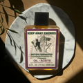 Keep Away Enemies Wish Oil glass bottle protection oil for warding off negativity and spiritual defense work.